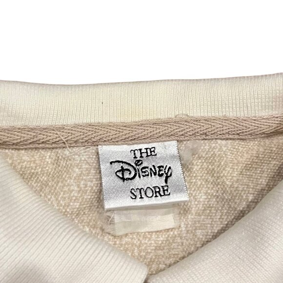 Vintage Disney Store Mickey Mouse Golf Polo Shirt All Over Print Mens XL AOP - Picture 3 of 4